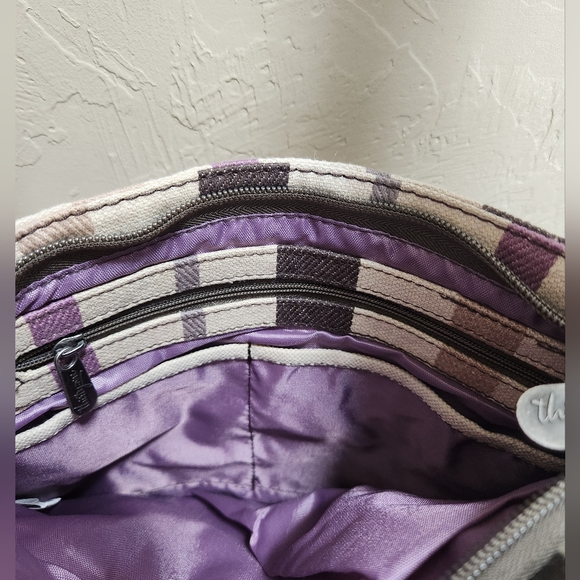Thirty-One Striped Crossbody Bag - Picture 6 of 9
